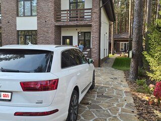 2016 Audi Q7 II (4M), белый, 3300000 рублей, вид 4