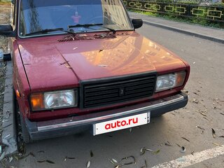 2007 Lada (ВАЗ) 2107, красный, 155000 рублей, вид 2