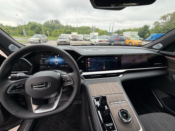 2026 Geely Monjaro I Рестайлинг, чёрный - вид 8