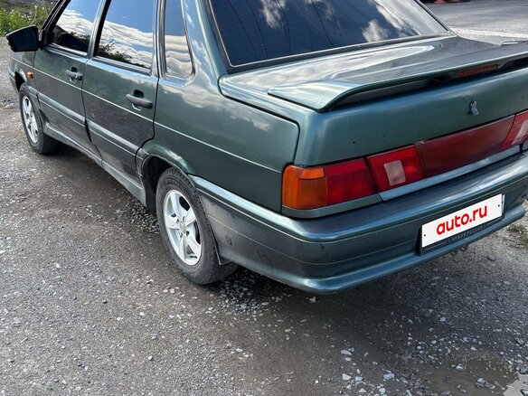 2006 Lada (ВАЗ) 2115, серый, 130000 рублей - вид 5