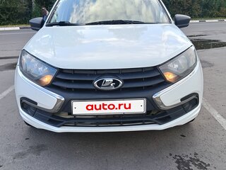 2018 Lada (ВАЗ) Granta I Рестайлинг, белый, 499000 рублей, вид 2
