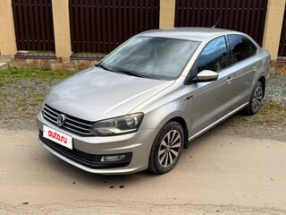 2018 Volkswagen Polo V Рестайлинг, серый, 1400000 рублей, вид 1