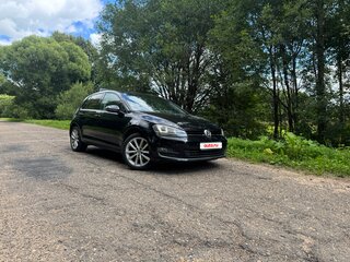 2013 Volkswagen Golf VII, чёрный, 1320000 рублей, вид 3