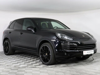 2012 Porsche Cayenne II (958), чёрный, 2890000 рублей, вид 3