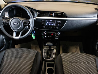 2017 Kia Rio IV, синий, 1199000 рублей, вид 5