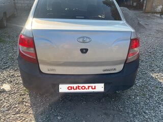 2013 Lada (ВАЗ) Granta I, серебристый, 280000 рублей, вид 4