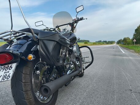 2003 Yamaha XVS1100, чёрный, 440000 рублей, вид 4