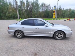 2005 Hyundai Sonata IV (EF) Рестайлинг, серебристый, 380000 рублей, вид 4