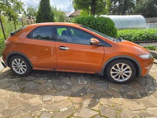 2008 Honda Civic AMT VIII Рестайлинг, оранжевый, 510000 рублей, вид 5