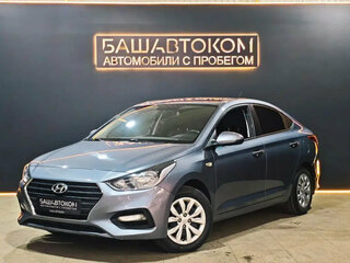 2017 Hyundai Solaris II, серый, 1359000 рублей, вид 1