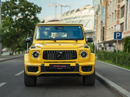 2026 Mercedes-Benz G-Класс AMG 63 AMG II (W465) Рестайлинг, жёлтый, 31900000 рублей, вид 3