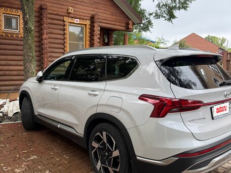 2021 Hyundai Santa Fe IV Рестайлинг, чёрный, 3870000 рублей, вид 2