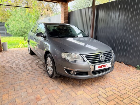 2008 Volkswagen Passat B6, серый, 790000 рублей - вид 3