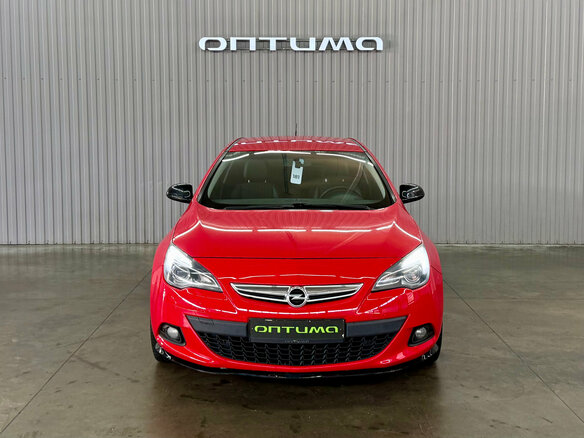 2013 Opel Astra GTC J Рестайлинг, красный, 847000 рублей - вид 1