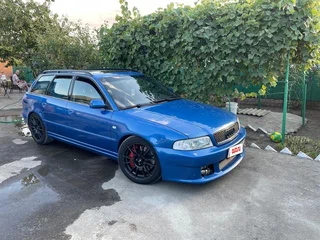 2001 Audi S4 I (B5), синий, 1400000 рублей, вид 1
