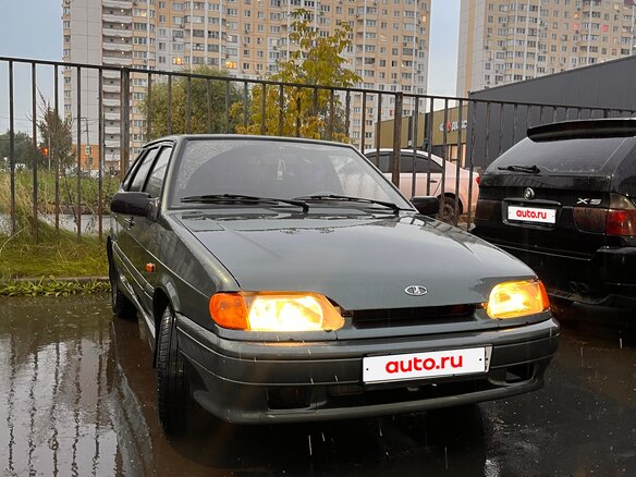 2008 Lada (ВАЗ) 2114, зелёный - вид 2