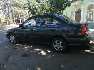 2008 Hyundai Accent ТагАЗ II, серый, 400000 рублей, вид 1