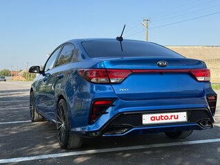 2017 Kia Rio IV, синий, 1100000 рублей, вид 5