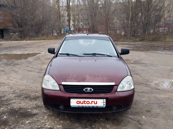 2011 Lada (ВАЗ) Priora I, пурпурный, 350000 рублей