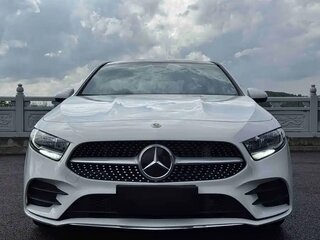 2023 Mercedes-Benz A-Класс 180 IV (W177) Рестайлинг, белый, 2407007 рублей, вид 2