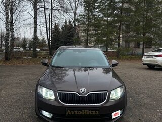 2014 Skoda Octavia III (A7), коричневый, 910000 рублей, вид 3