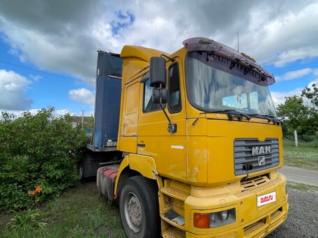 1999 MAN F 2000, жёлтый, 700000 рублей, вид 2