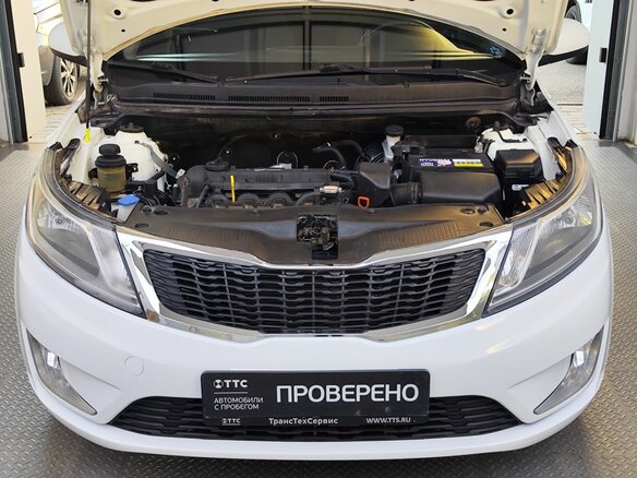 2012 Kia Rio 4-speed III, белый - вид 8