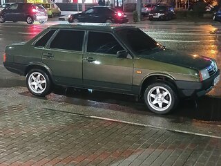 2004 Lada (ВАЗ) 21099, зелёный, 225000 рублей, вид 1