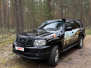 2007 Nissan Patrol V (Y61) Рестайлинг, чёрный, 1870000 рублей, вид 1