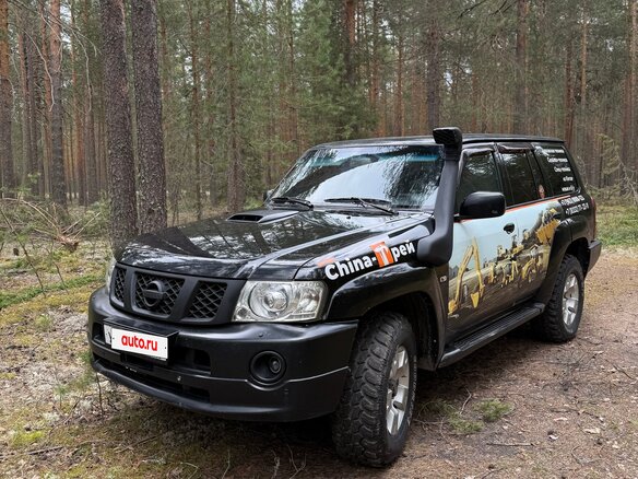 2007 Nissan Patrol V (Y61) Рестайлинг, чёрный, 1870000 рублей