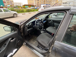 2014 Lada (ВАЗ) Granta I, чёрный, 300000 рублей, вид 4