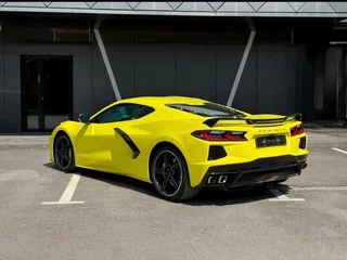 2019 Chevrolet Corvette Stingray C8, жёлтый, 9550000 рублей, вид 2