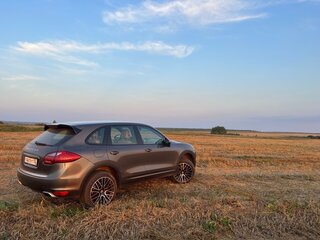 2013 Porsche Cayenne II (958), коричневый, 2490000 рублей, вид 4