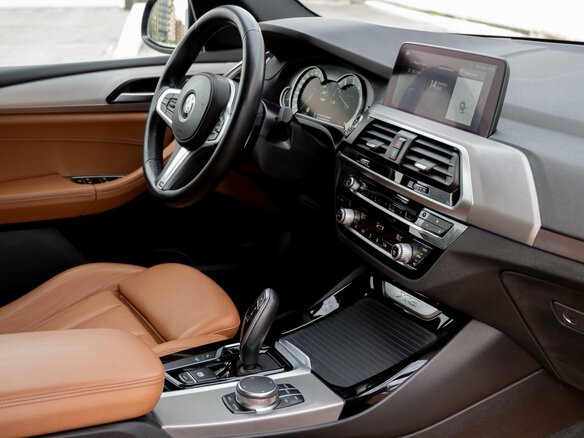 2018 BMW X3 30i xDrive III (G01), синий - вид 28