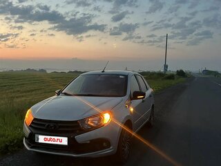 2020 Lada (ВАЗ) Granta I Рестайлинг, серый, 800000 рублей, вид 4