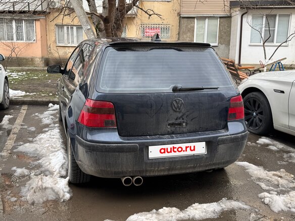 2001 Volkswagen Golf IV, синий, 450000 рублей - вид 7