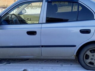 2006 Hyundai Accent ТагАЗ II, серебристый, 500000 рублей, вид 4