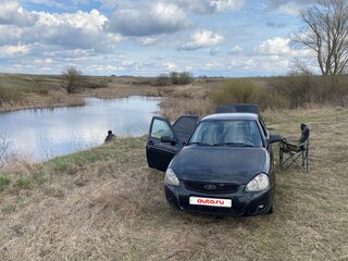 2008 Lada (ВАЗ) Priora I, зелёный, 180000 рублей, вид 1