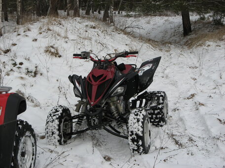2013 Yamaha Raptor YFM700, чёрный, 660000 рублей, вид 4
