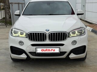 2014 BMW X6 50i II (F16), белый, 3500000 рублей, вид 4