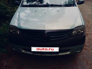 2007 Renault Logan I, зелёный, 350000 рублей, вид 1