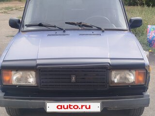 2007 Lada (ВАЗ) 2107, синий, 80000 рублей, вид 1