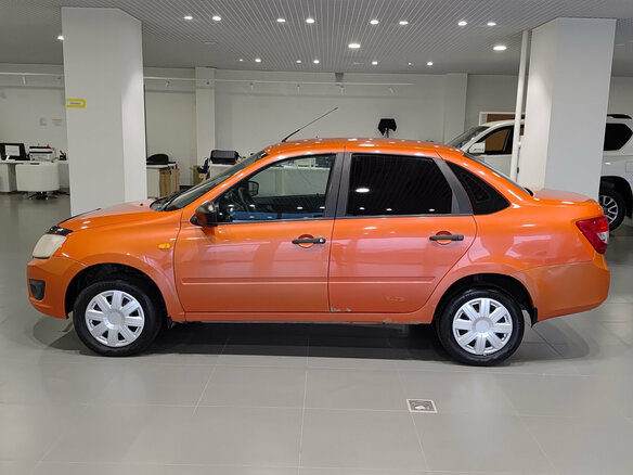 2016 Lada (ВАЗ) Granta I, оранжевый - вид 9