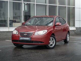 2010 Hyundai Elantra IV (HD), красный, 649000 рублей, вид 4
