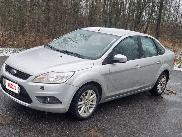 2008 Ford Focus II Рестайлинг, серебристый, 450000 рублей