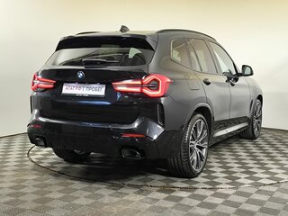 2022 BMW X3 20d xDrive III (G01) Рестайлинг, чёрный, 5300000 рублей, вид 4