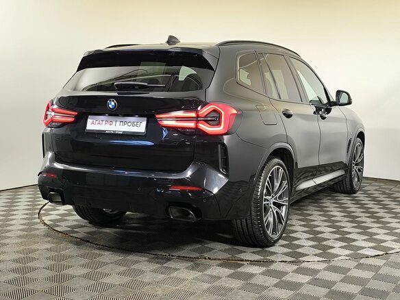 2022 BMW X3 20d xDrive III (G01) Рестайлинг, чёрный, 5215000 рублей - вид 3