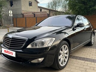 2007 Mercedes-Benz S-Класс 450 Long V (W221), чёрный, 1150000 рублей, вид 1
