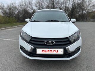 2019 Lada (ВАЗ) Granta I Рестайлинг, белый, 585000 рублей, вид 3