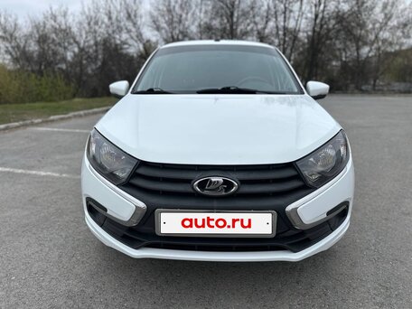 2019 Lada (ВАЗ) Granta I Рестайлинг, белый, 585000 рублей, вид 3